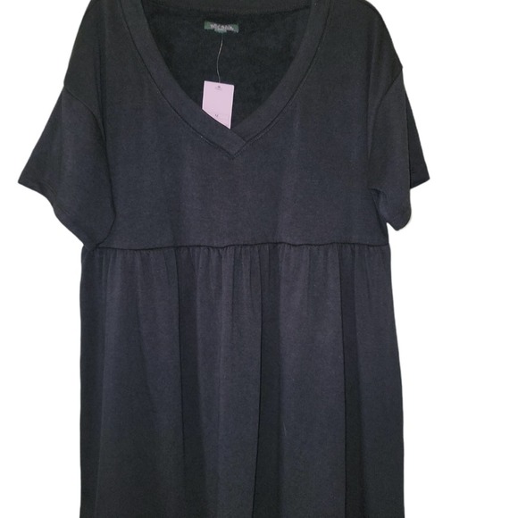 wild fable Dresses & Skirts - NWT Wild Fable Little Black Dress Midi Casual Beachy Lounge Sz Medium